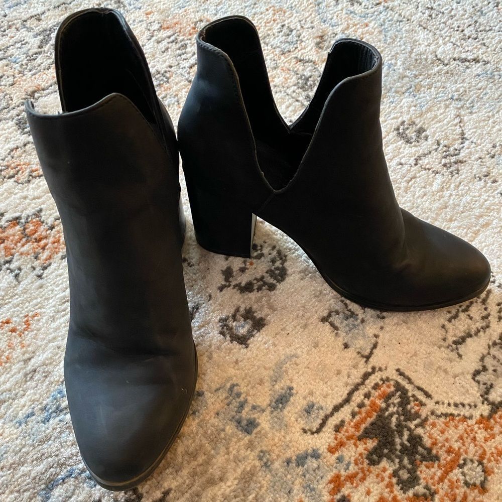 Qupid Heeled Boots